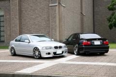 BMW 3???? E46 ???&??? 車高調 装着事例