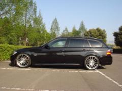 BMW 3???? E90/E91/E92/E93 シャーゼン車高調 装着事例09