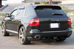 Porsche(????) Cayenne(????) シャーゼン車高調 装着事例02