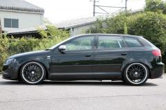 AUDI(????) A3/S3 シャーゼン車高調 装着事例02